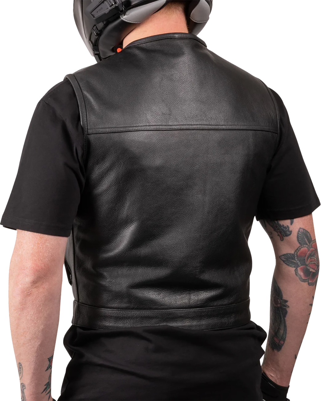 Encinal Leather Shorty Riding Vest