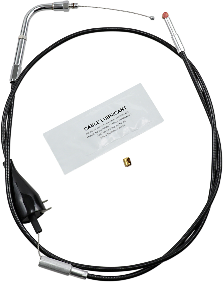 Black Vinyl Idle Cable - 42" Length