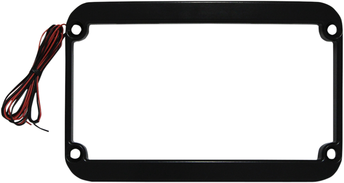 The One Rear Fender Lighted License Frame