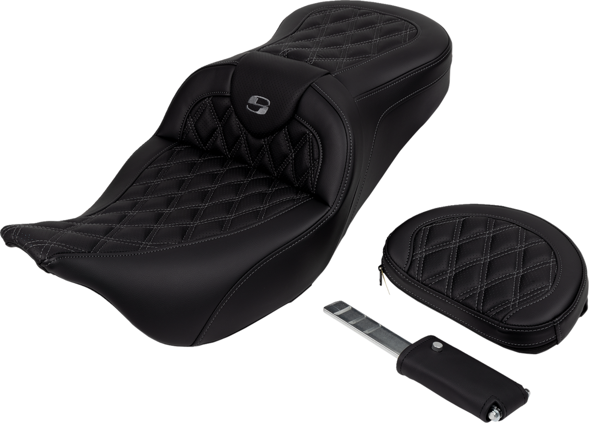 Roadsofa™ Seat - With Backrest - Dark Gray Stitch - FL '08-'23