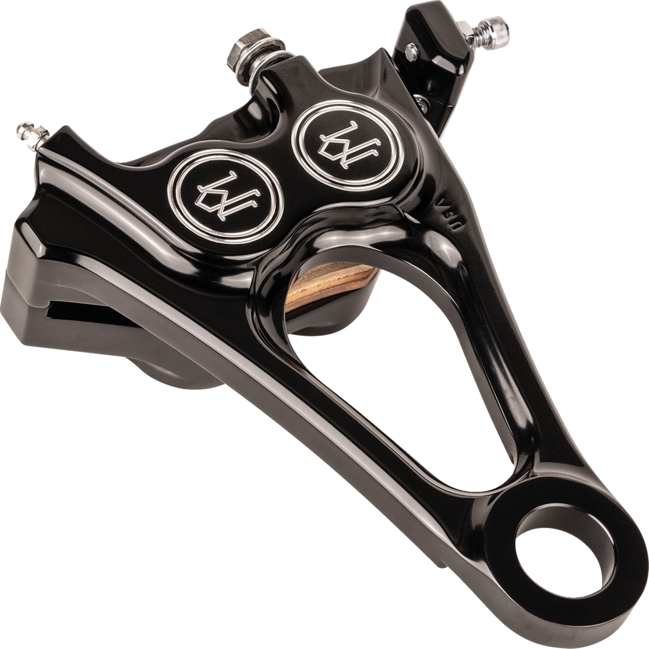 4-Piston Differential-Bore Rear Caliper