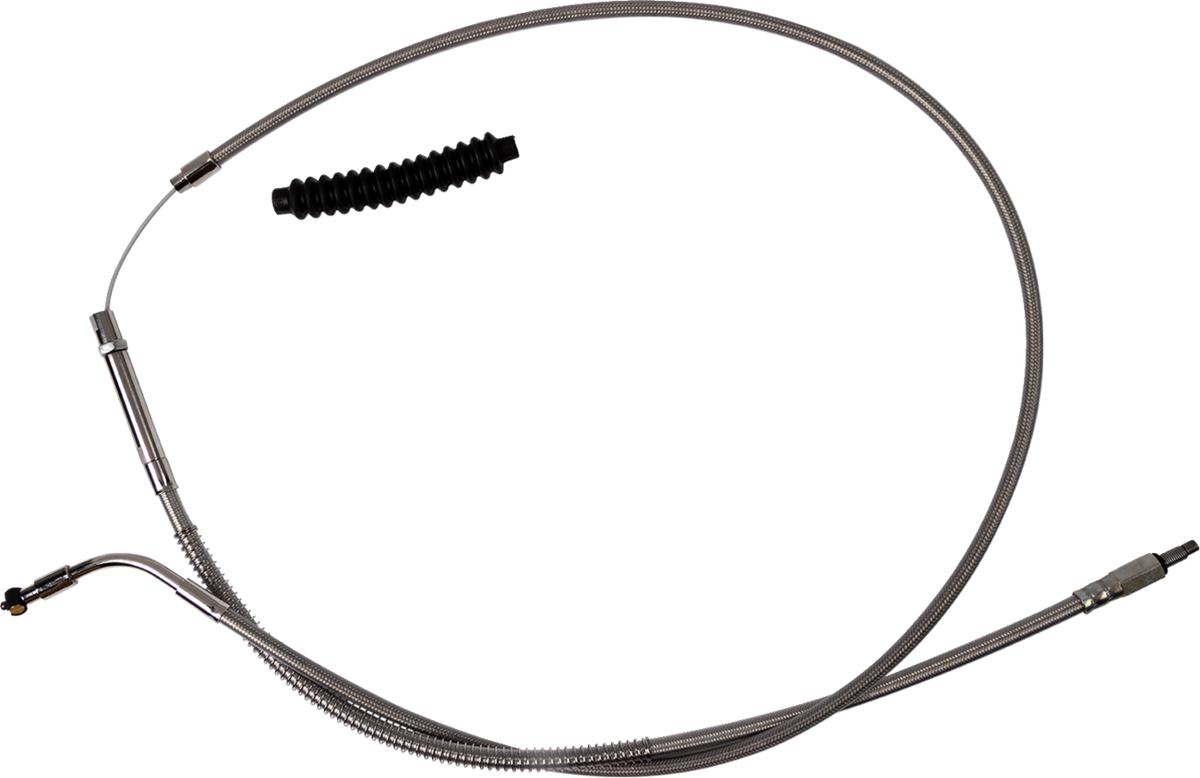 High-Efficiency Stainless Steel Clutch Cable For Harley-Davidson - +6" - '23-'24 FLTRXSE
