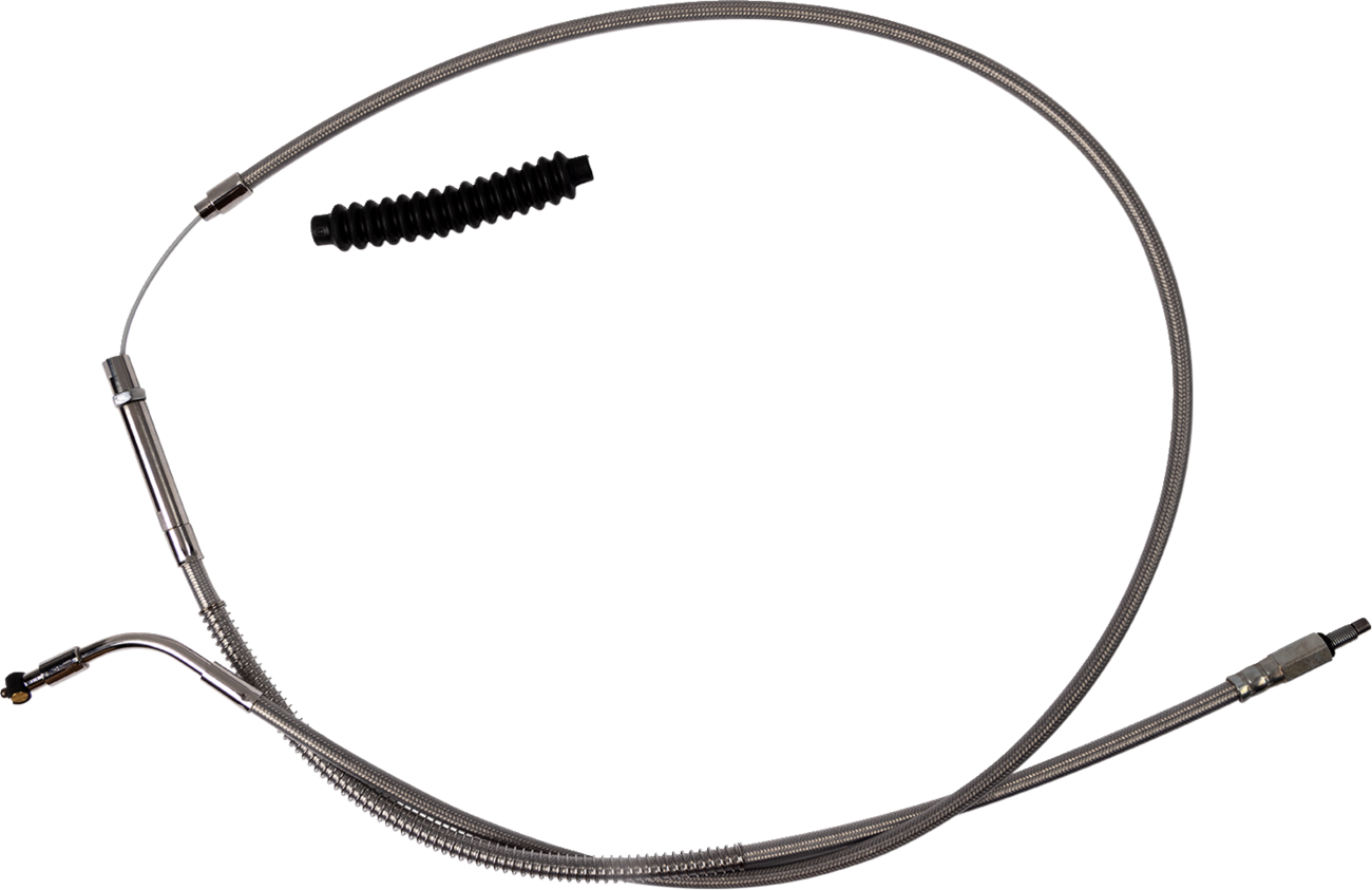 High-Efficiency Stainless Steel Clutch Cable For Harley-Davidson - +6" - '23-'24 FLTRXSE