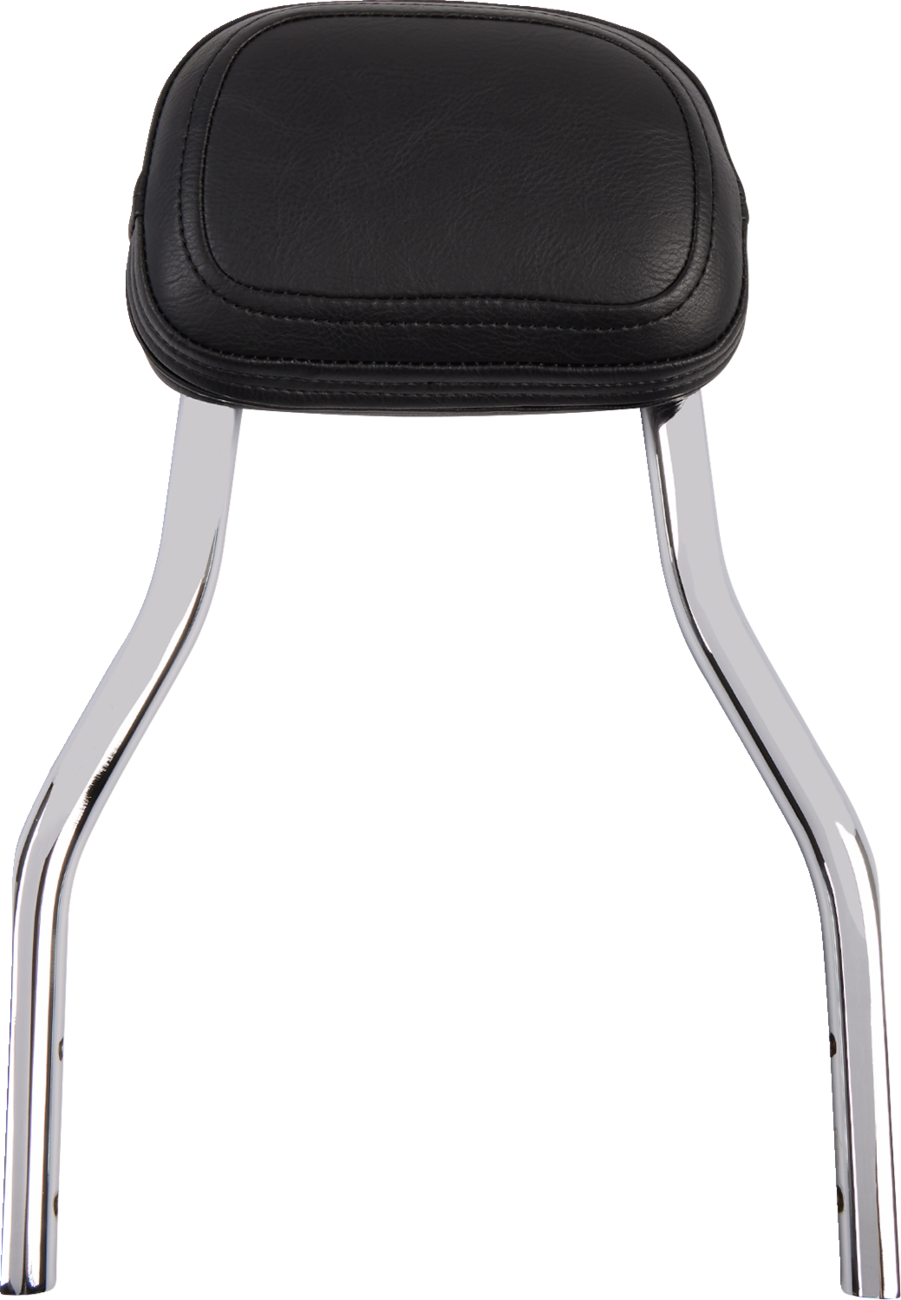 Backrest Kit - 14" - Chrome - Dyna