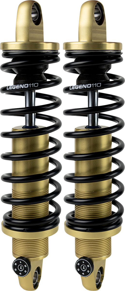REVO-A Adjustable Dyna Coil Suspension - 12" - Gold - Heavy-Duty