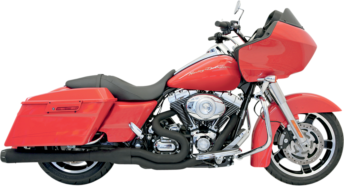 B4 2:1 Exhaust - Black - Megaphone