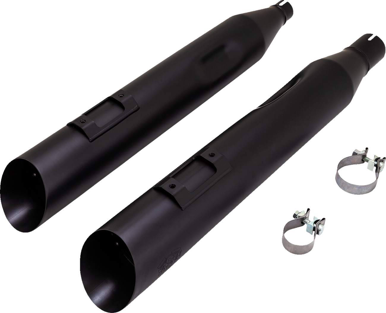 Blackslash 450 Slip-On Mufflers - Black - FL