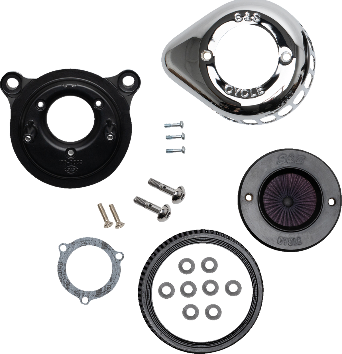 Air Stinger Stealth Air Cleaner Kit - Chrome