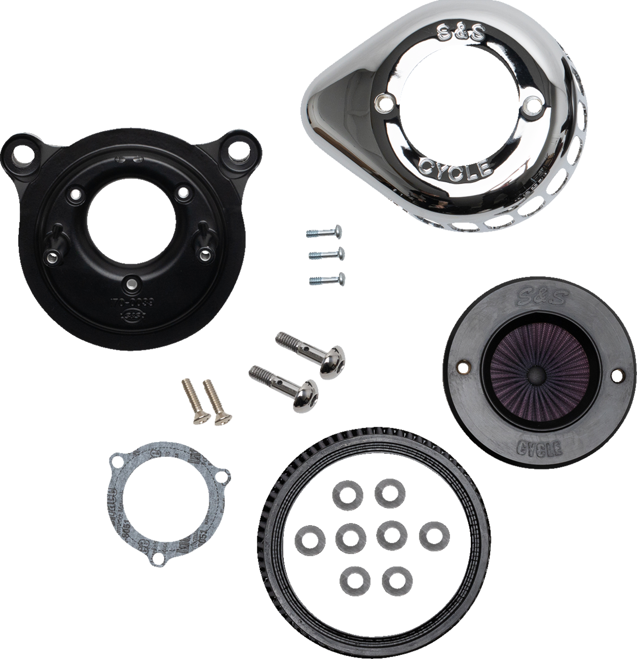 Air Stinger Stealth Air Cleaner Kit - Chrome