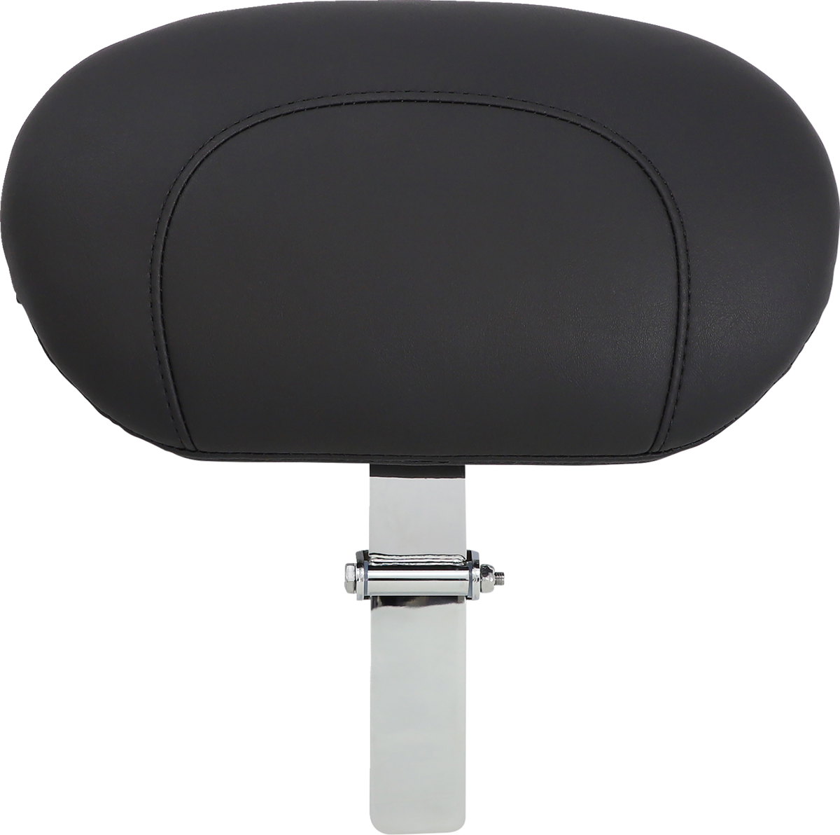 Wide Solo Seat - With Backrest - Vintage - Black - Smooth - FL '08-'25