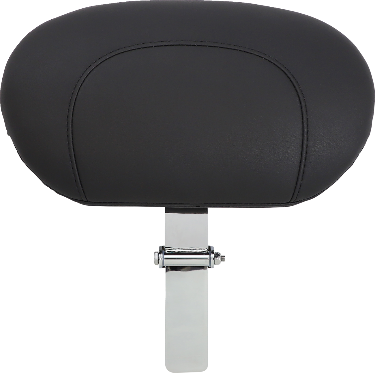 Wide Solo Seat - With Backrest - Vintage - Black - Smooth - FL '08-'25