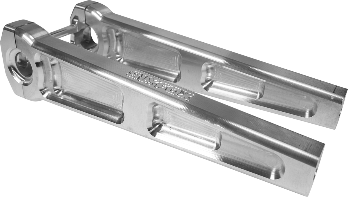 Handlebar Riser Kit - Straight - 1" Clamping - 10" Rise - Raw
