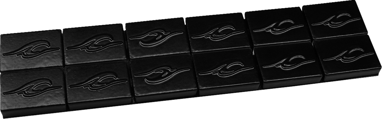 Wheel Weights - Black - 1 Oz - 12 Pack