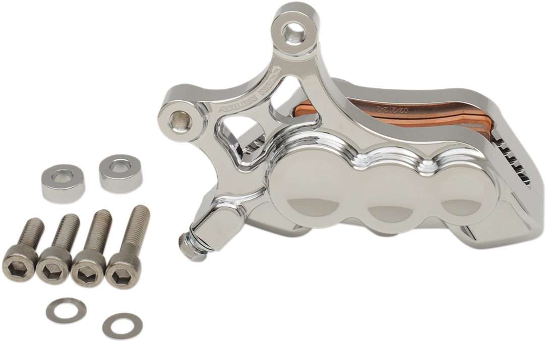 6-Piston Caliper - Front Right - Chrome - 14"