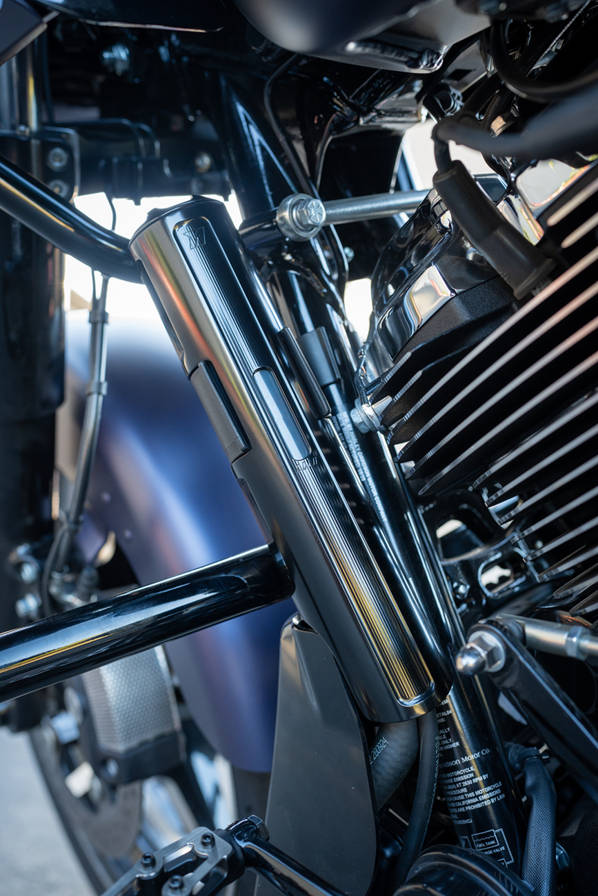 Water Reservoir Cover - Gloss Black - VVT Style Touring