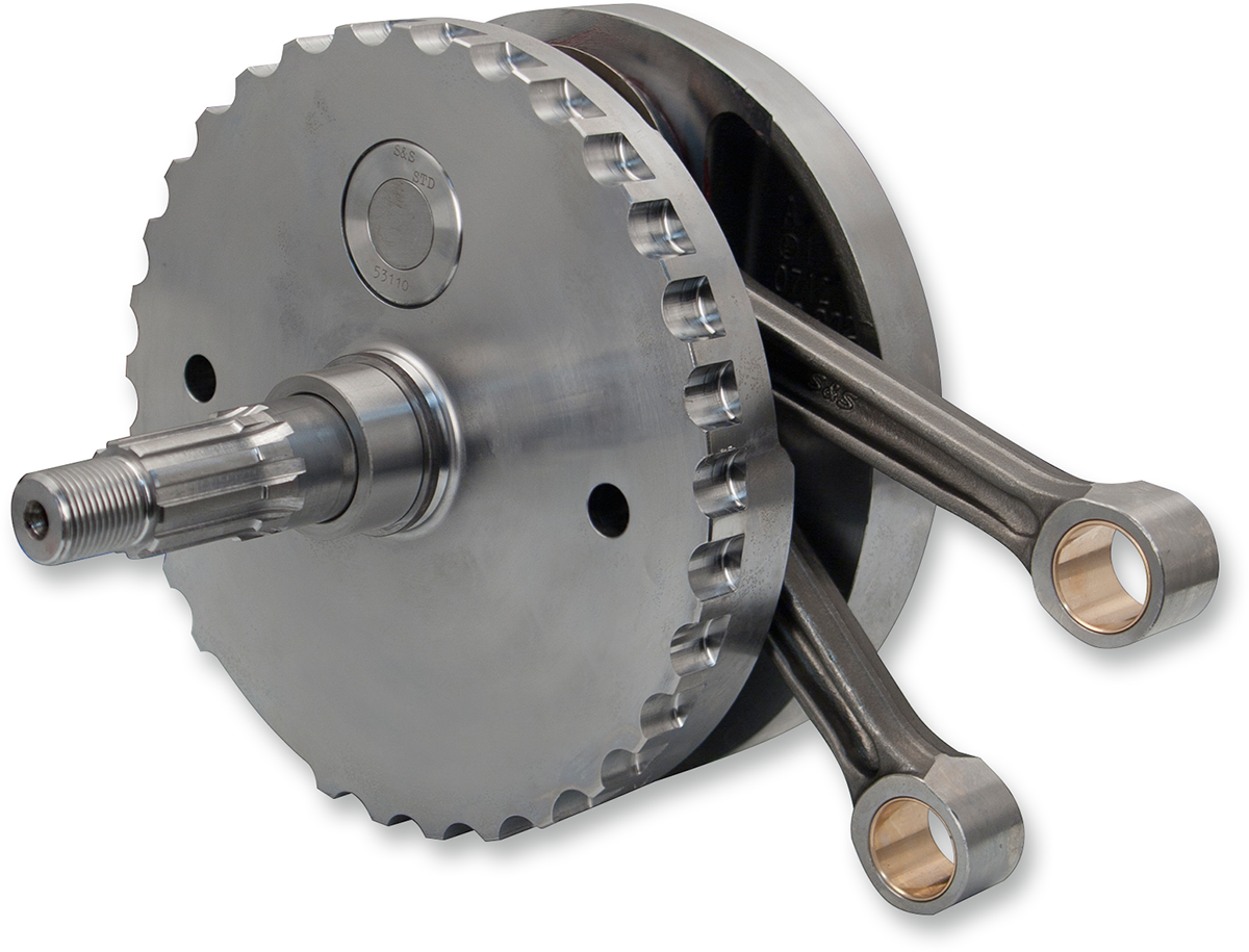 Flywheel Assembly - 4-3/8" - With Sprocket Bearing Race - Twin Cam "A" '99-'06 (Except '06 Dyna)