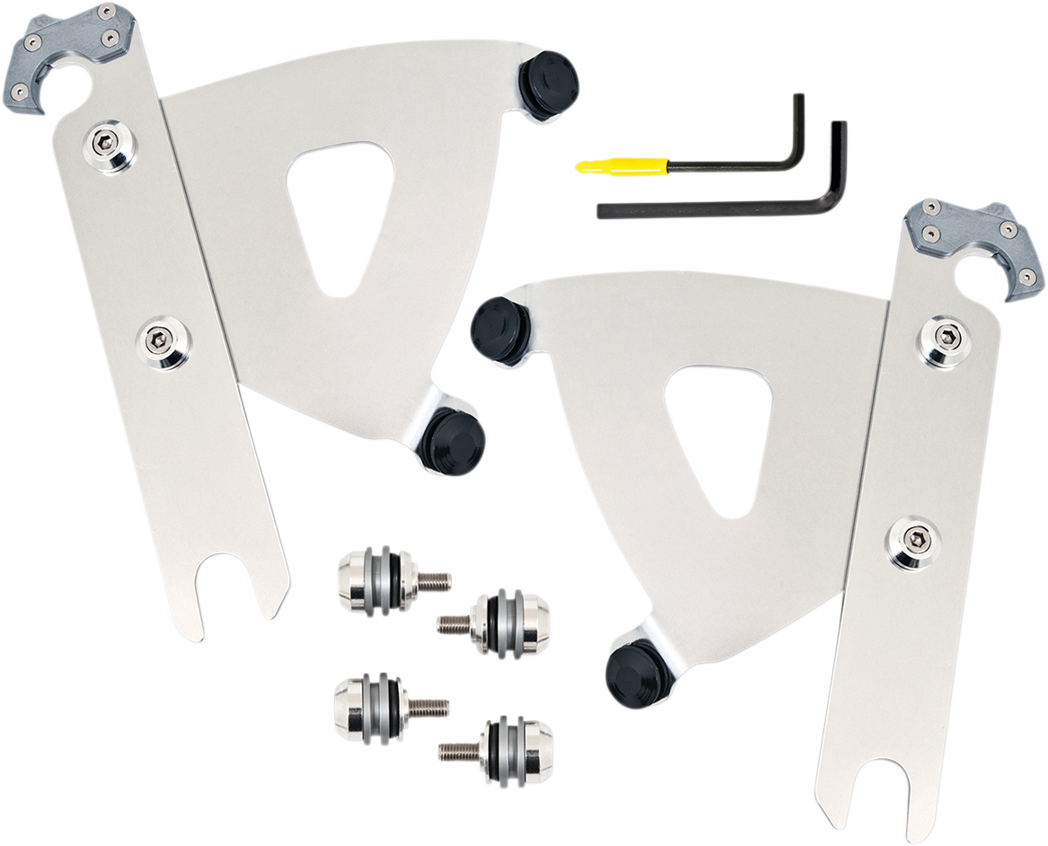 Road Warrior Trigger-Lock Mounting Kit - Polished - FLS