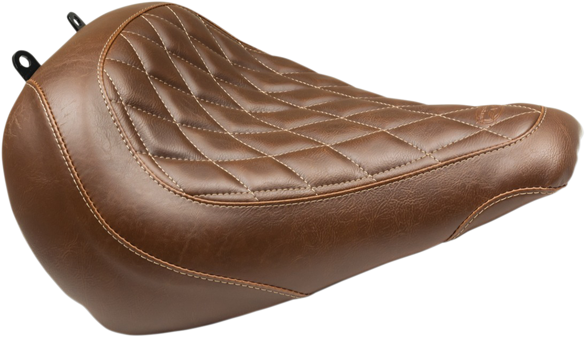 Seat - Wide Tripper™ Solo - Without Backrest - Diamond - Brown
