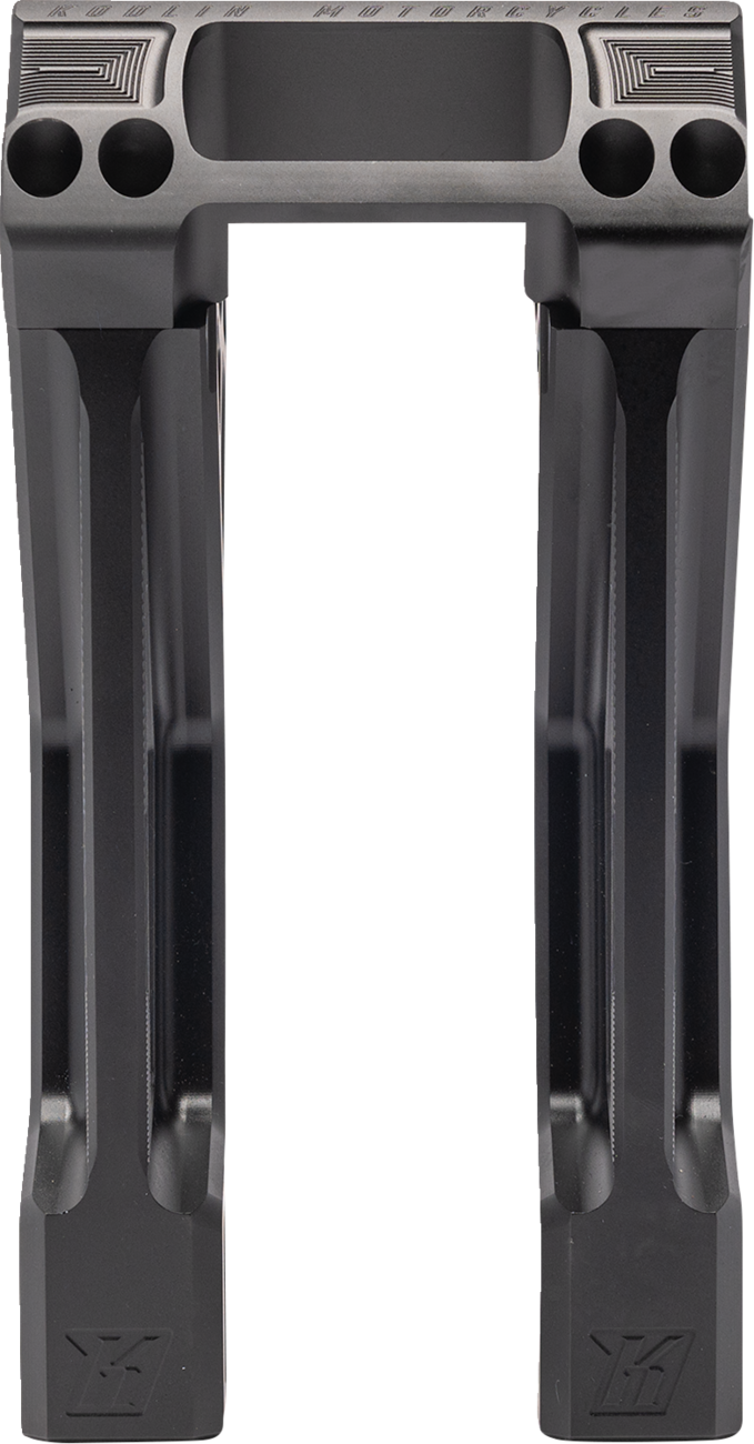 Fastback Risers - 8" - Black
