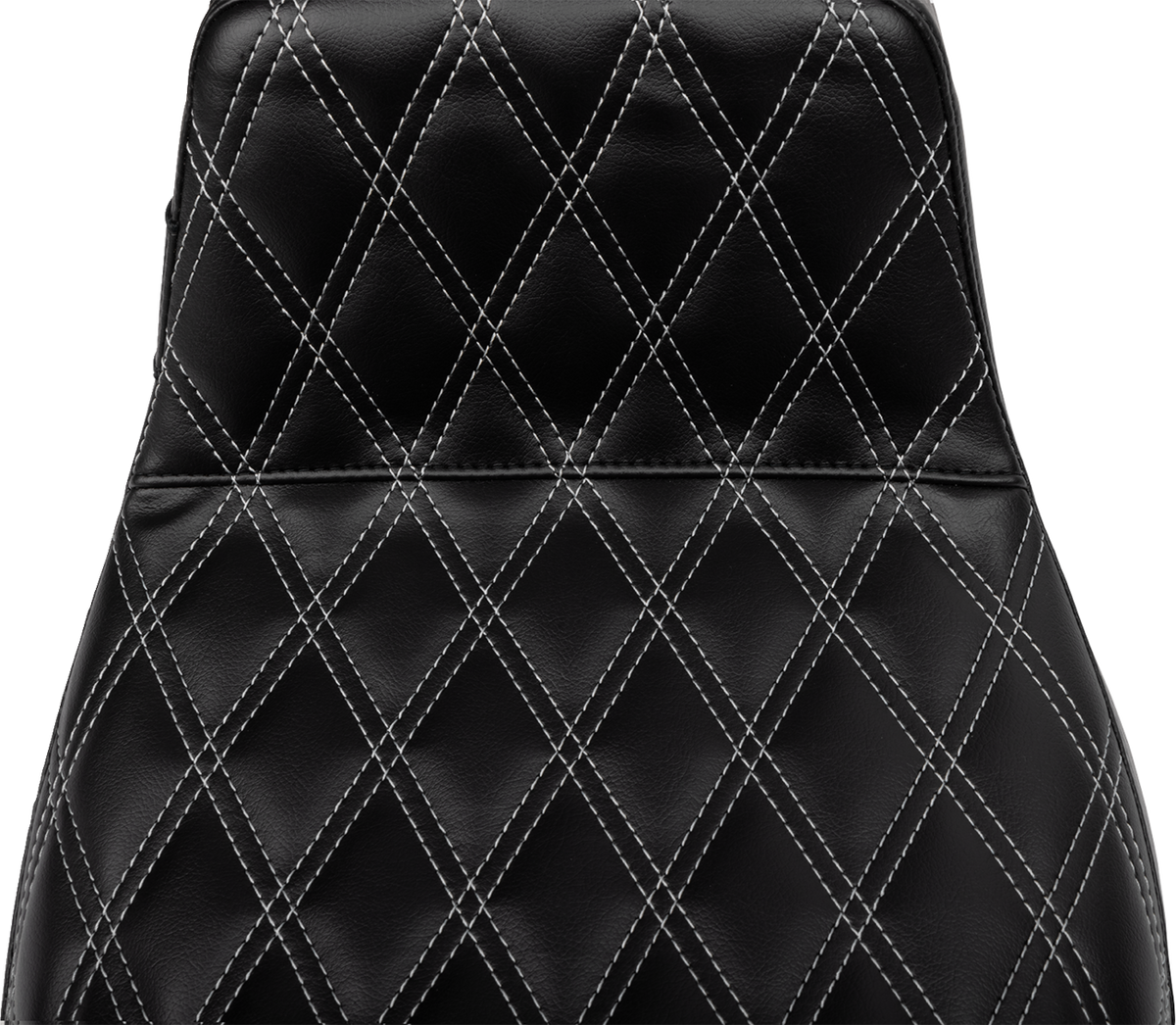 Tailwhip Daddy Long Legs Seat - Gray Double Diamond Stitch - FLH/FLT '23-'25