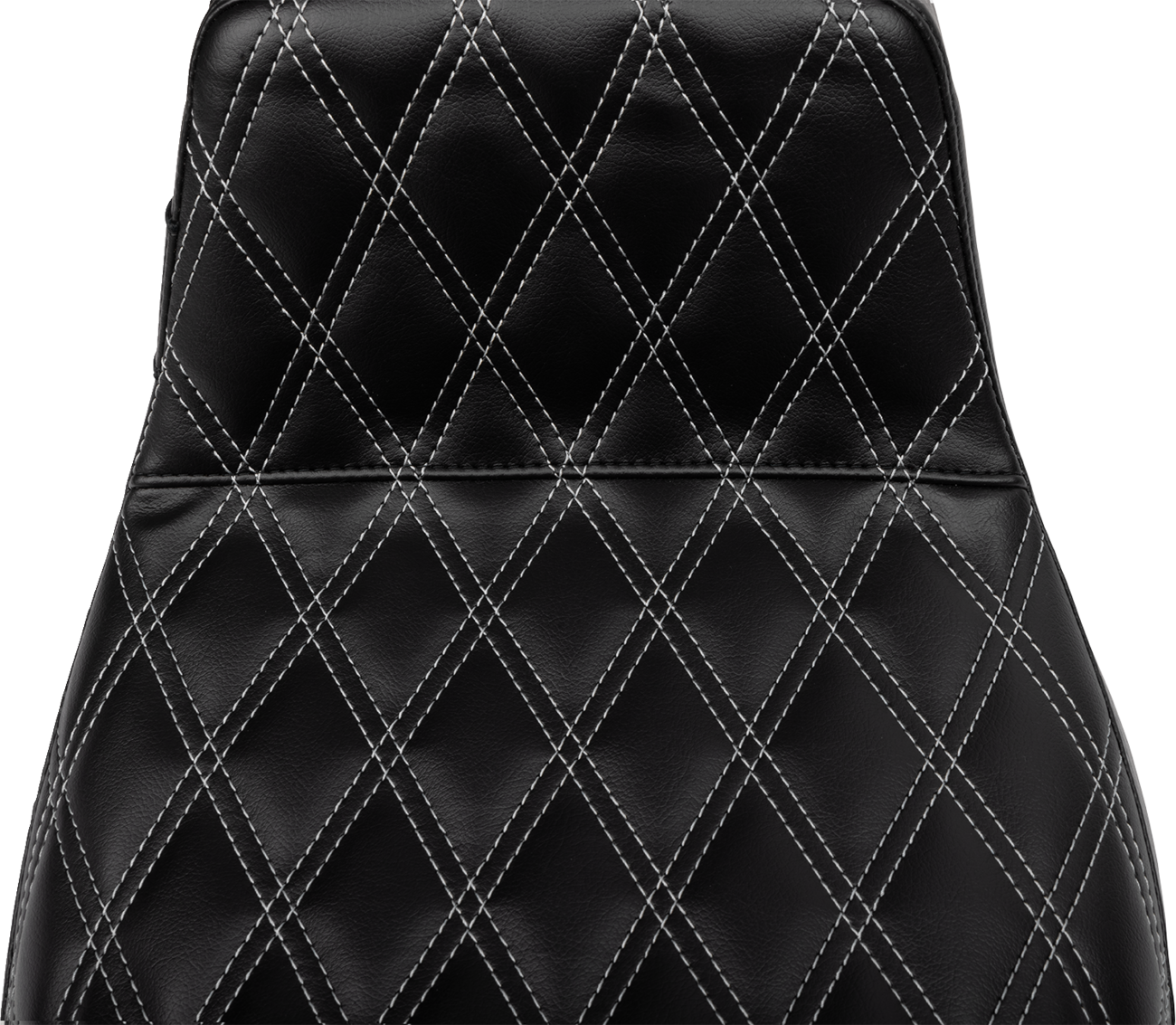 Tailwhip Daddy Long Legs Seat - Gray Double Diamond Stitch - FLH/FLT '23-'25