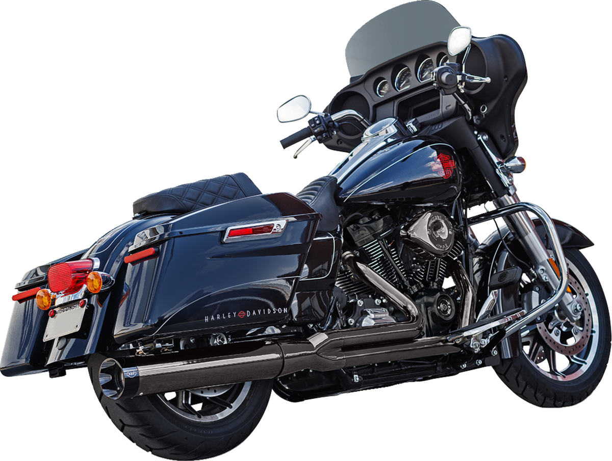 2-Into-1 Lava Chrome Sidewinder® Exhaust System - Race Only