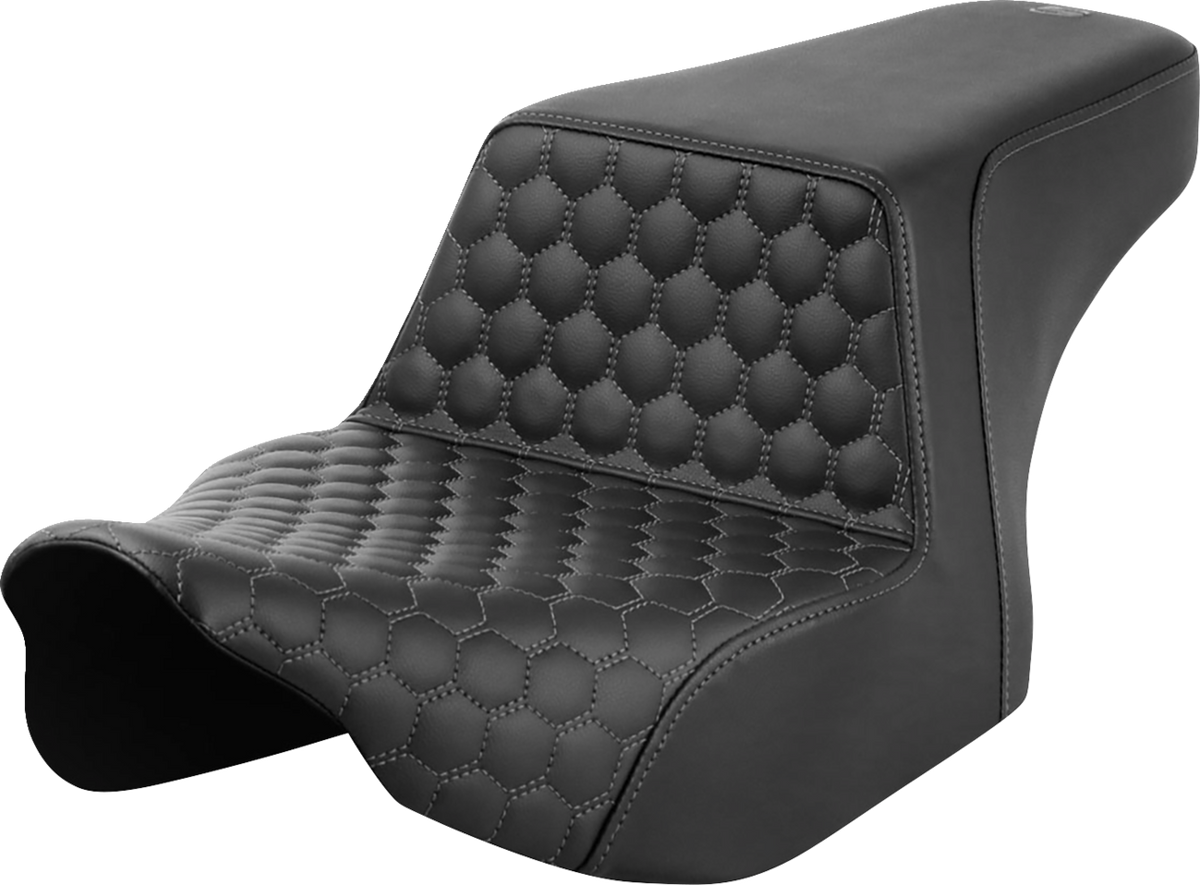 Step-Up Seat - Front Honeycomb - Gray Stitching - FL '23-'24