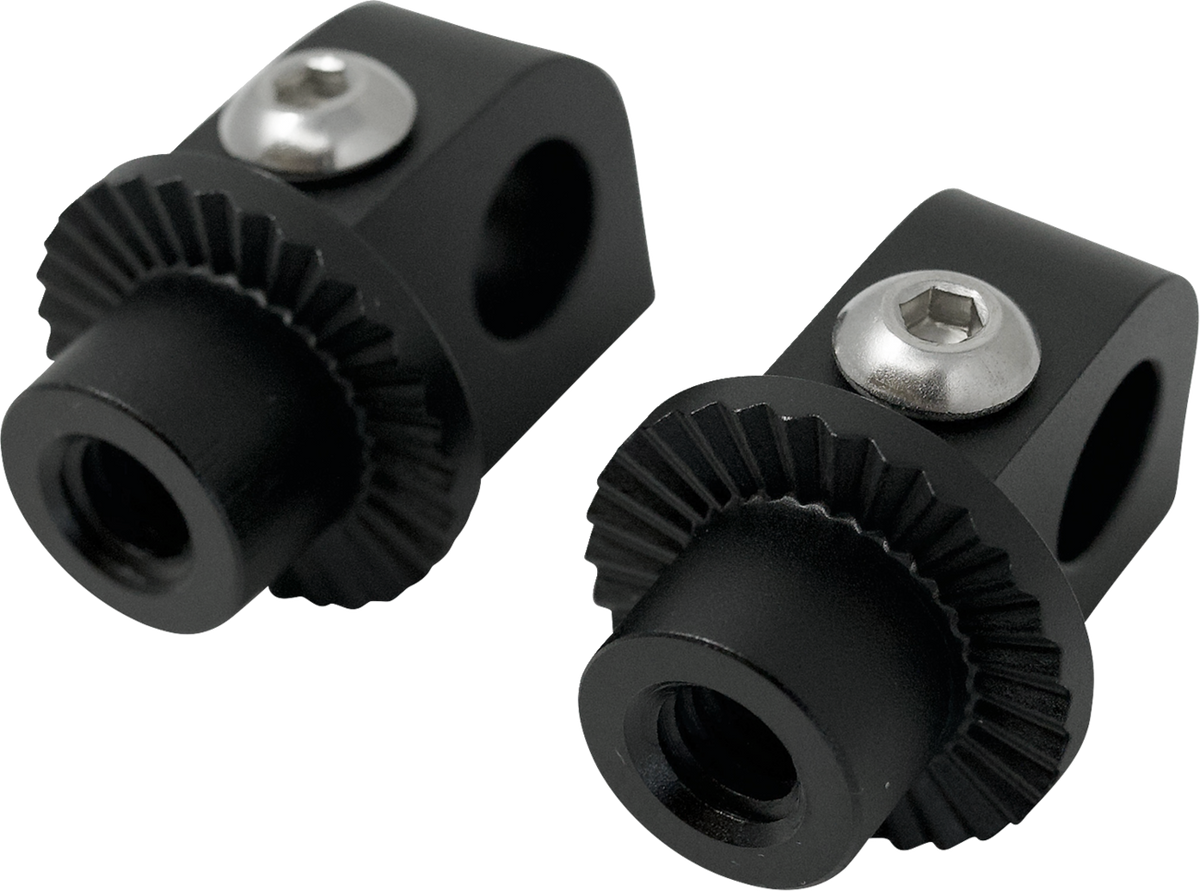 Splined Foot Peg Adapter - Male Mount