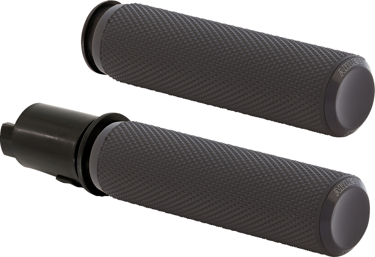 Knurled Grips - TBW - Black