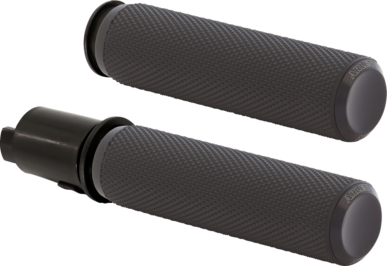 Knurled Grips - TBW - Black
