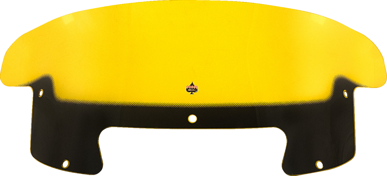 Kolor Flare™ Windshield - 8" - Yellow - Indian