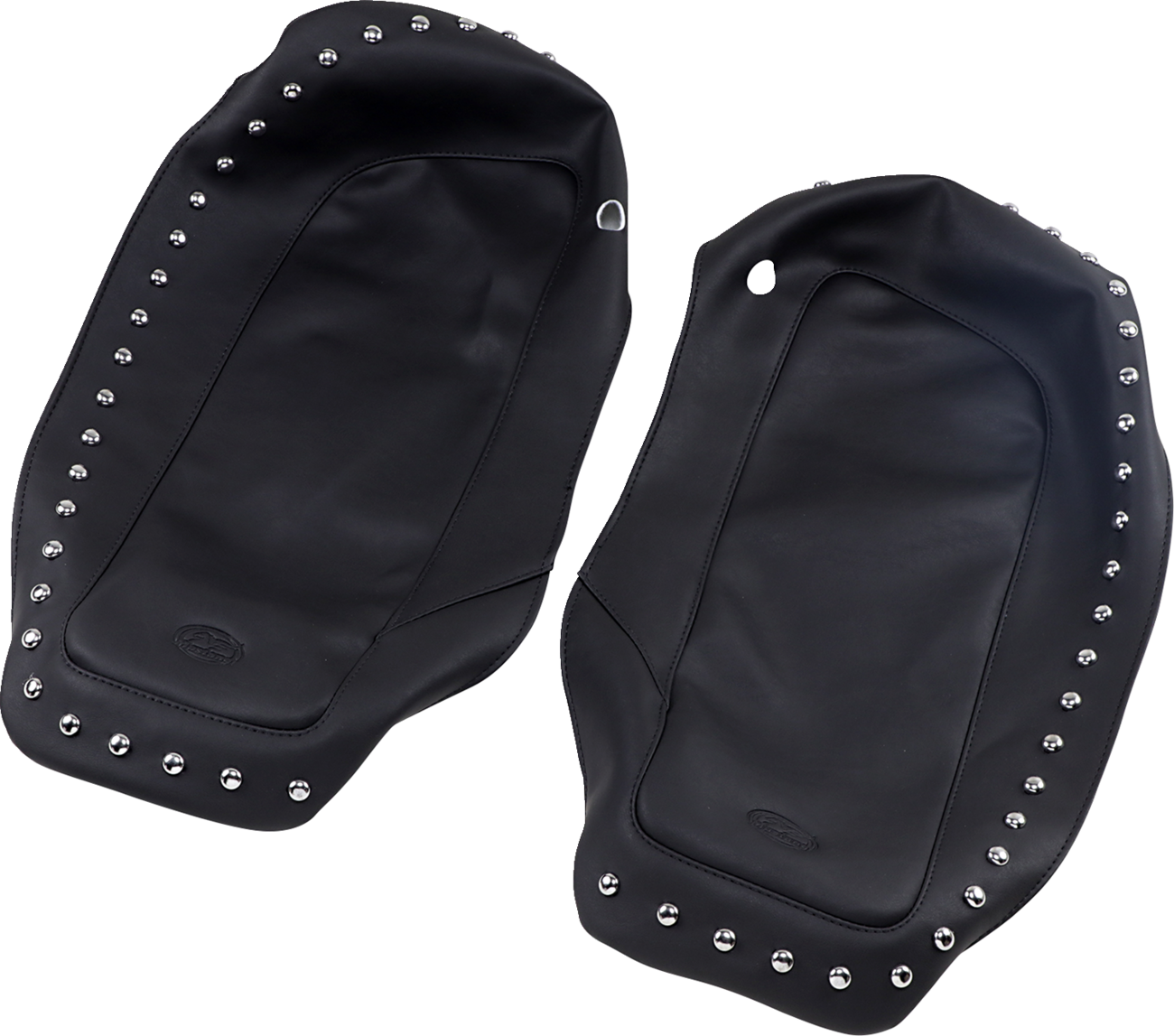 Saddlebag Lid Covers - Chrome Stud - FL '14-'24