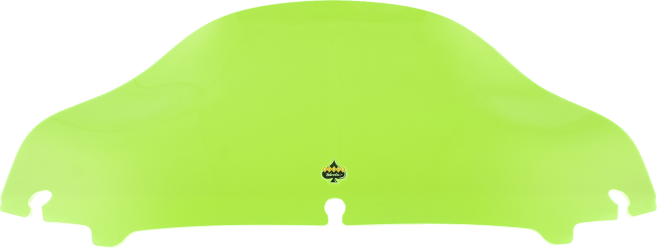 Ice Flare® Windshield - 6.5" - Green Ice - '14-'25 FLHT/FLHX