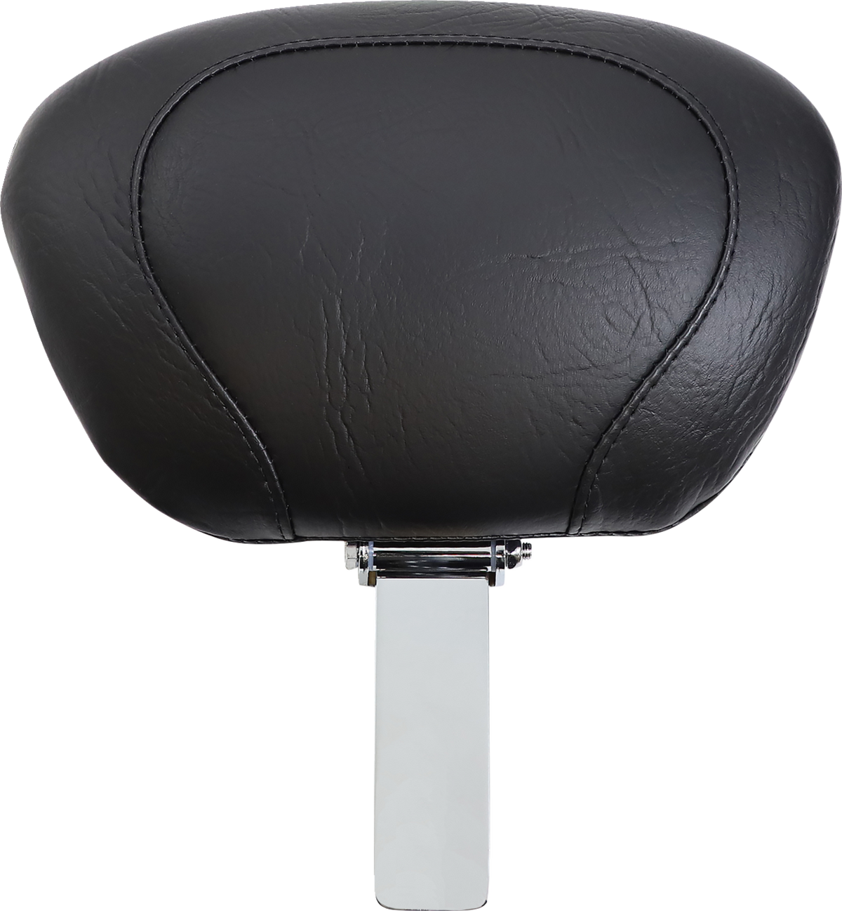 Wide Solo Seat - With Backrest - Vintage - Black - Smooth - FLSTN '05-'17