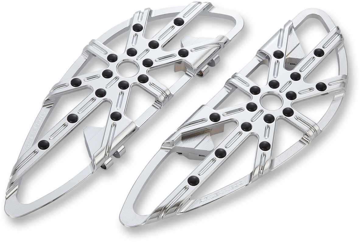 10 Gauge Floorboards - Driver - Chrome