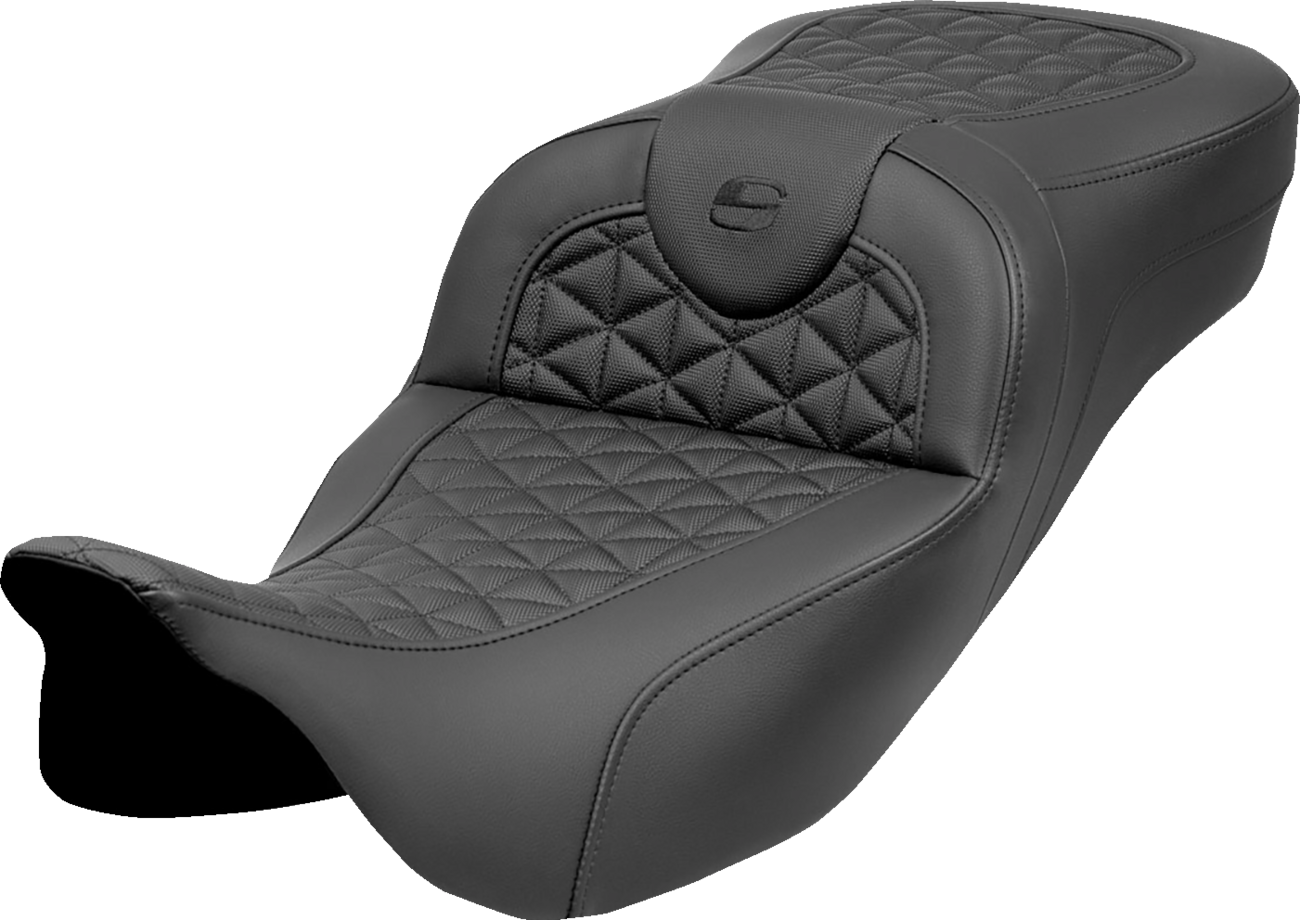 RoadSofa™ Tri Gripper Seat - Extended Reach - W/O Backrest - FLH/FLT '08-'25