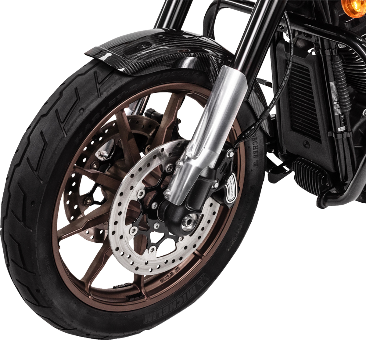 Front Fender Adapter - Raw - FXLRS/T