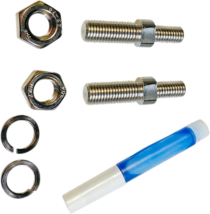 Adapter - Mirror - Chrome - M8 X 1.25/M10 X 1.25 Right-Hand Thread/Left-Hand Thread