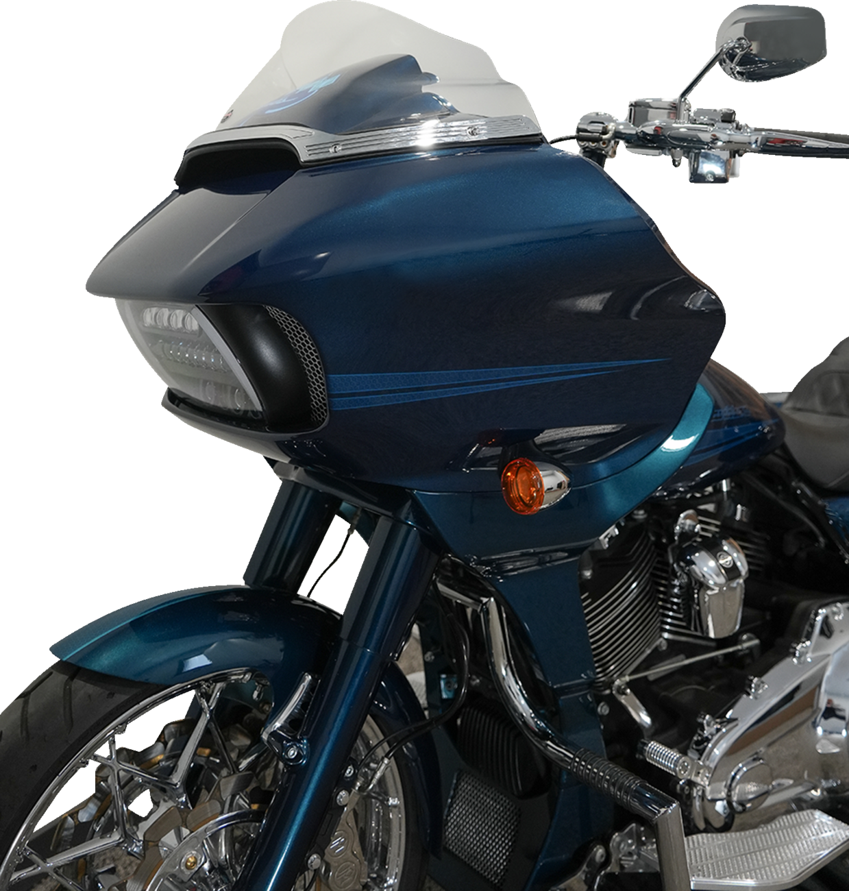 Sport Flare® Windshield - 9" - Clear - '15-'25 FLTR