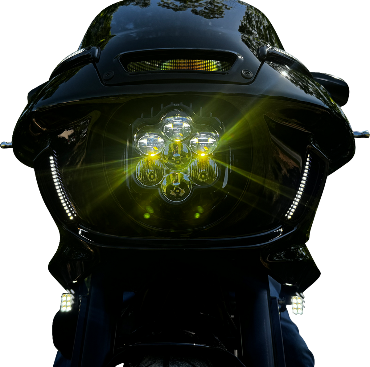 Shark Demon® 2 Headlight - Low Rider ST