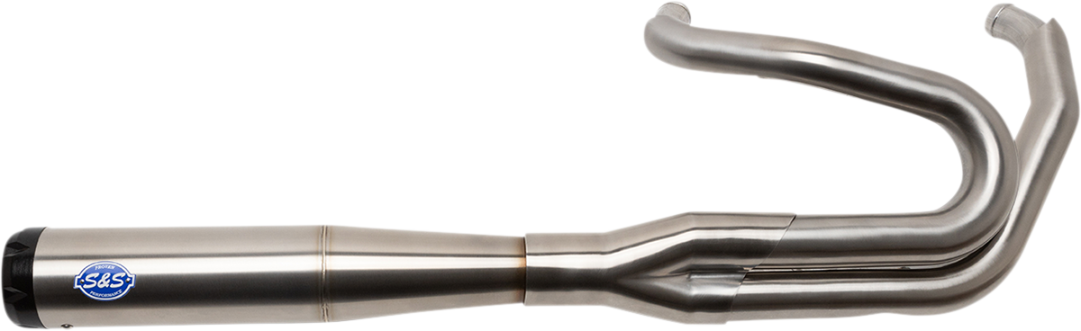 2-Into-1 Superstreet Exhaust System - 50 State - M8 Softail - Stainless Steel