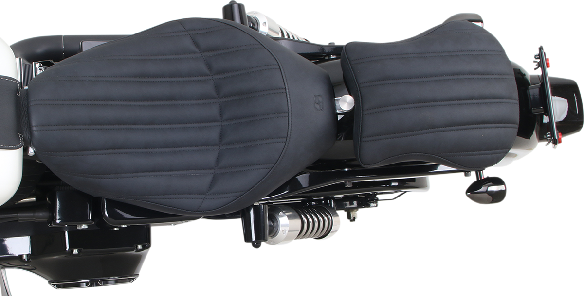 Detachable Pillion Pad - Knuckle - Contoured - 9"