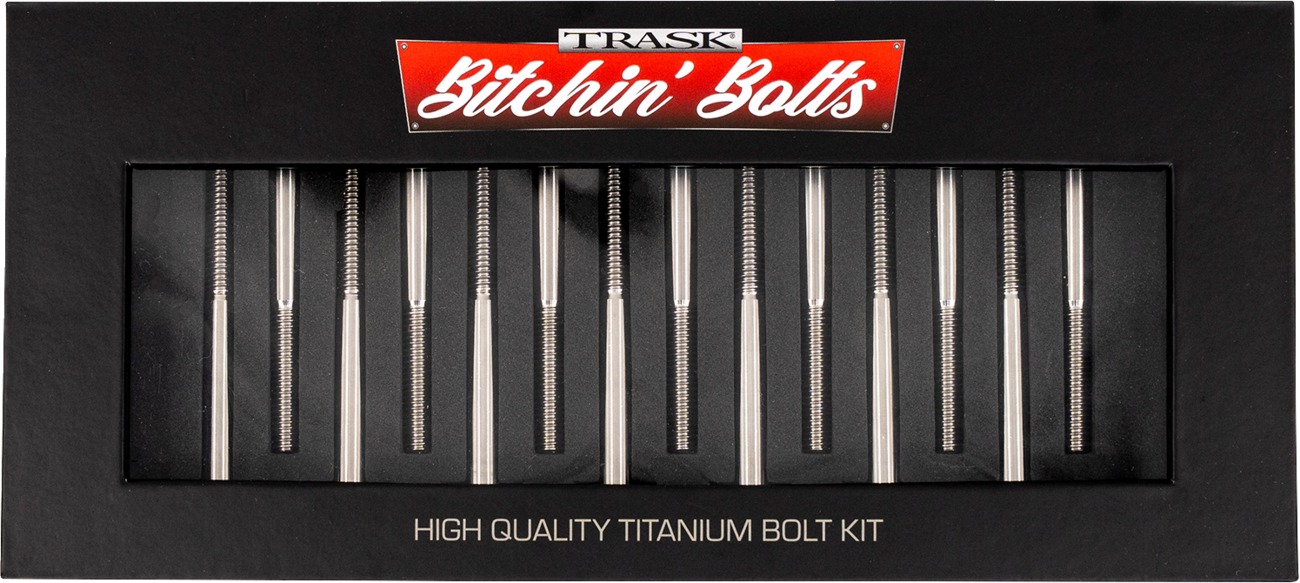 Bitchin' Bolts Hardware Kit - Titanium - M8 - Crankcase