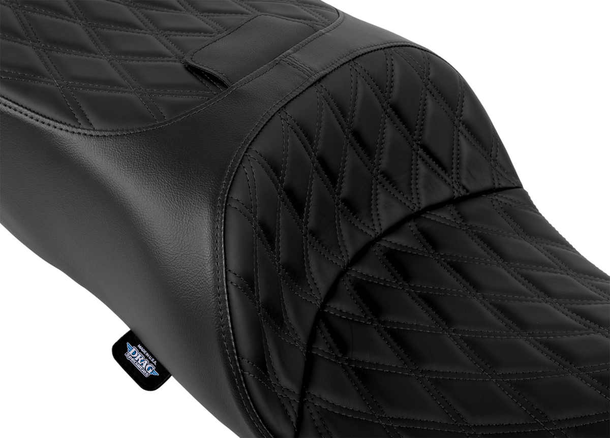 Freedom Seat - Solar Leather - Double Diamond Black Stitch - FLRT/FLTRT '15-'25