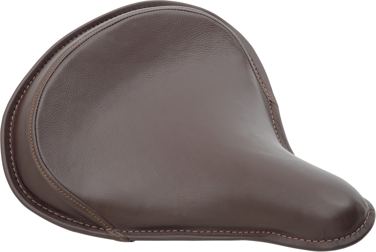 Seat - Spring Solo - Large - Brown Leather/Perimeter Stitch