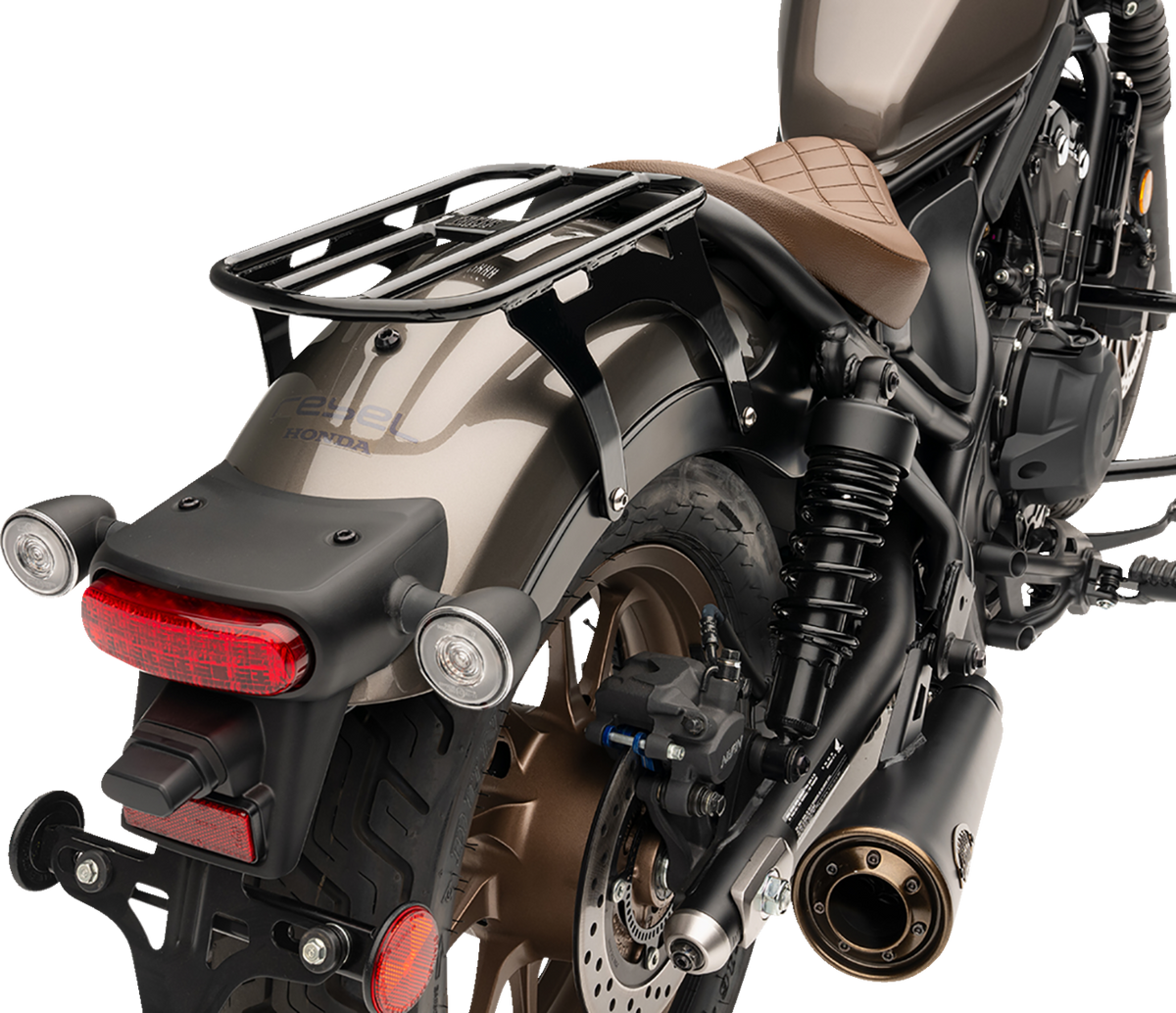 Solo Luggage Rack - Tube - Black - Rebel 300/500