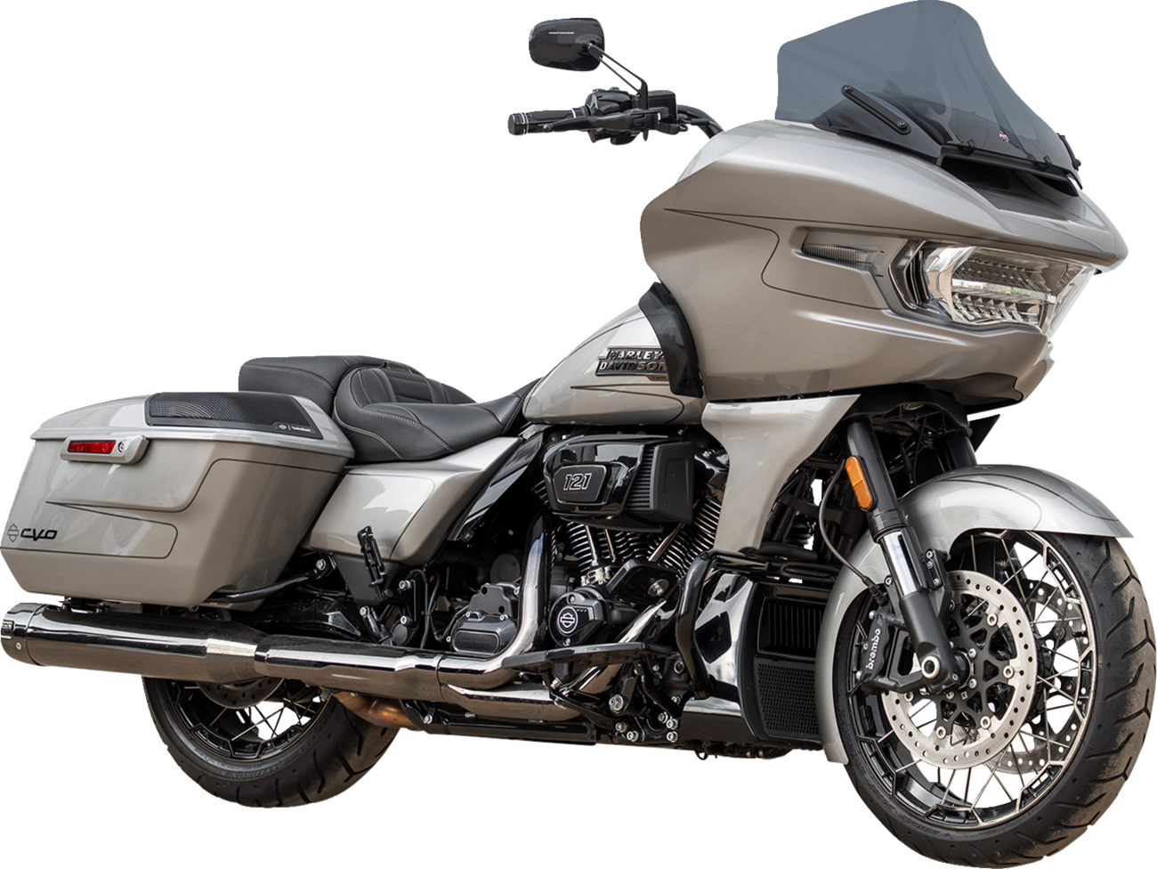 Pro-Touring Flare® Windshield - 12" - Dark Smoke - '23-'25 FLTRX