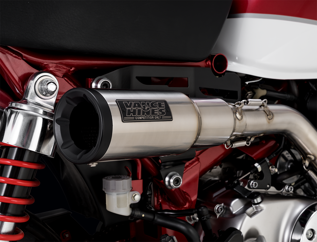 Hi-Output Slip-On Muffler - Stainless Steel - Monkey
