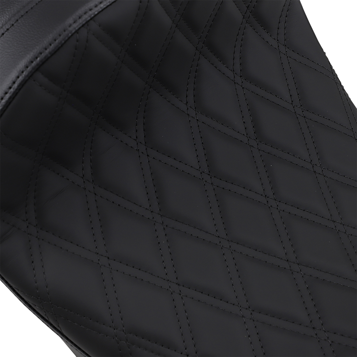 Forward Low Solo Seat - Diamond - Black Stitching - FL '08-'23