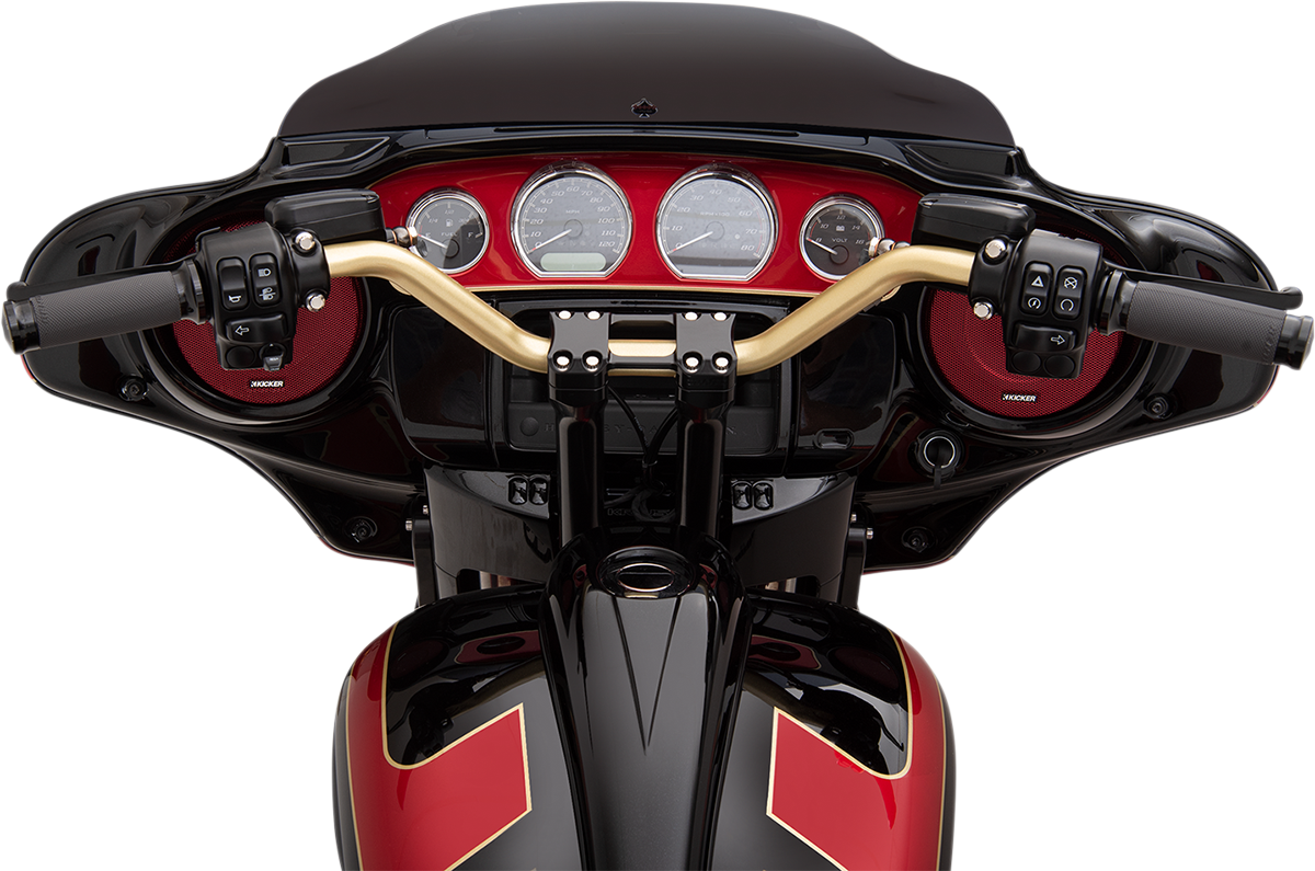 1" Handlebar - Mid Bend - Black